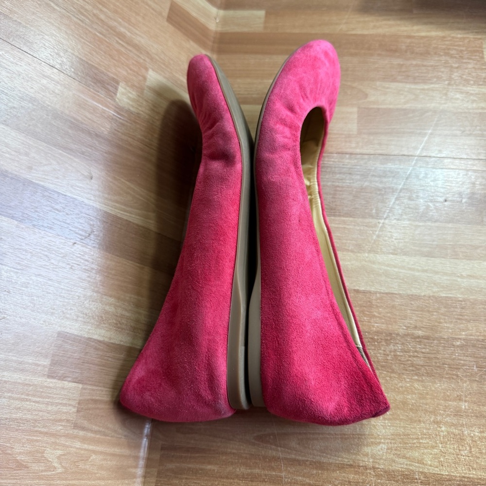 J. crew cece ballet flats in fuchsia size 8 - Picture 12 of 14